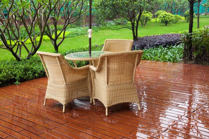 can patio furniture get wet find out now