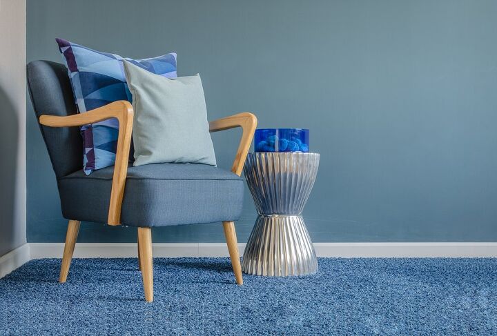 what paint color goes with light blue carpet find out now