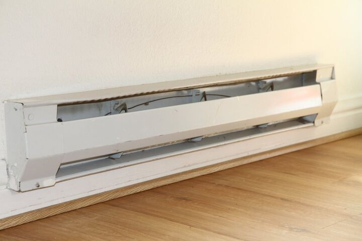 can you put furniture in front of baseboard heaters