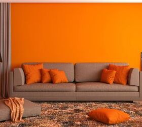 What Curtain Colors Go With Orange Walls?