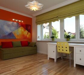 What Curtain Colors Go With Orange Walls?