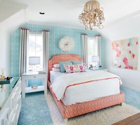 What Color Curtains Go With Aqua Walls? | Upgradedhome.com