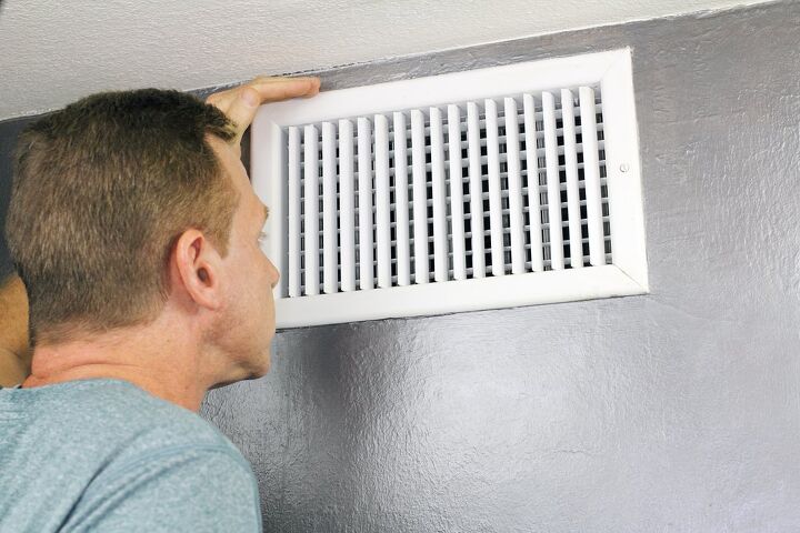 is there white powder coming out of your vents