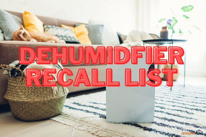 dehumidifier recall list all brands dates and models