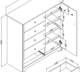 Standard Dresser Sizes & Dimensions (with Drawings)