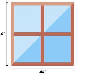 Standard Double Hung Window Sizes (with Drawings)