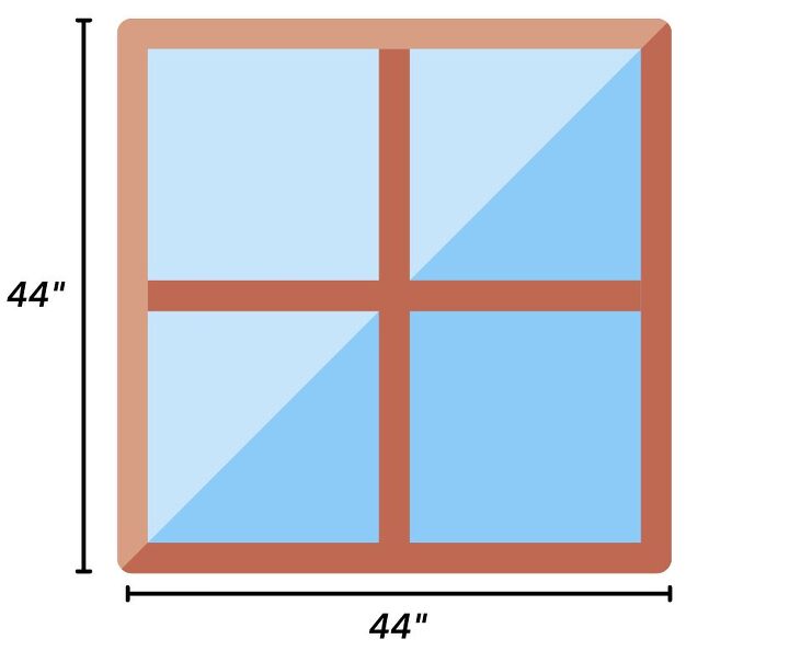Standard Double Hung Window Sizes (with Drawings) | Upgradedhome.com