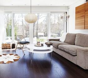 what furniture goes with dark wood floors