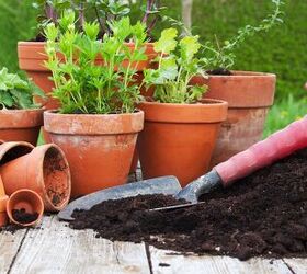 Can You Use Garden Soil In Pots?
