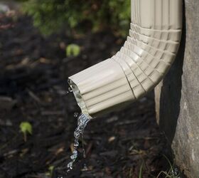 how to extend downspouts above the ground