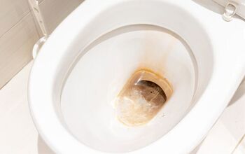 How To Remove Brown Stain At The Bottom Of Toilet Bowl