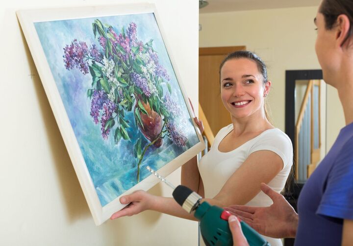 How To Hang Pictures On Concrete Walls Upgradedhome how-to-hang-pictures-on-concrete-walls-upgradedhome