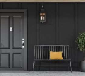 What Color Hardware For Black Exterior Doors 