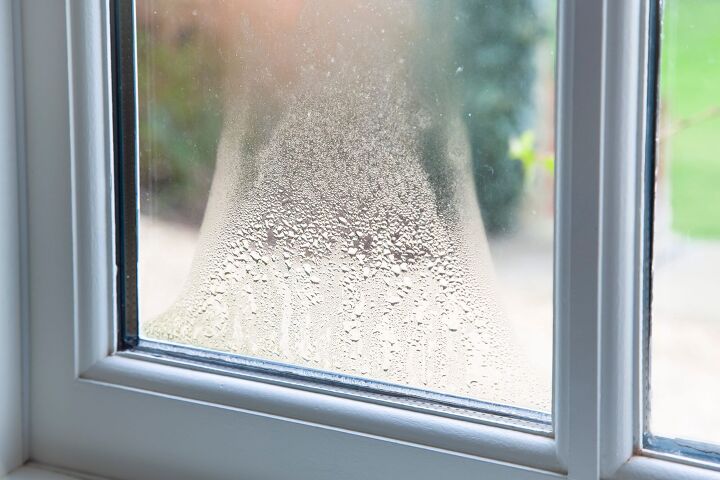 how to remove moisture between window panes with a hair dryer