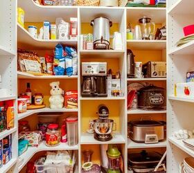 how to organize a deep pantry