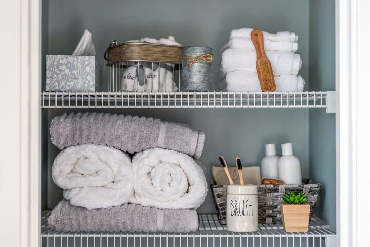 How To Organize A Bathroom Closet