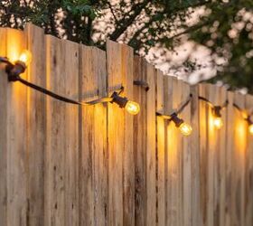 How To Hang String Lights In Backyard Without Trees