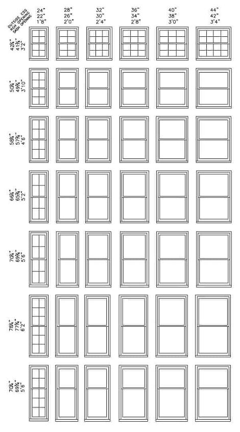 What Are Standard Window Sizes? (Size Ranges by Type) | Upgradedhome.com