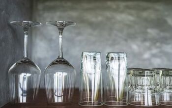 Should Glassware Face Up Or Down In A Kitchen Cabinet?