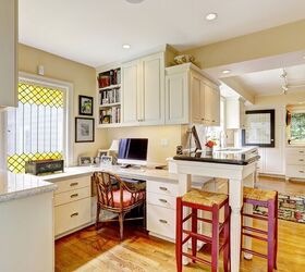 10 Top-Notch Tips For A Kitchen That Doubles As An Office